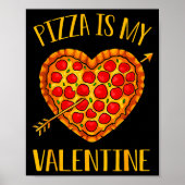 Zza Is My Valentine Funny Valentines Day Boys Gi  Poster (Voorkant)