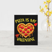 Zza Is My Valentine Funny Valentines Day Boys Ki  Kaart (Gele Bloem)