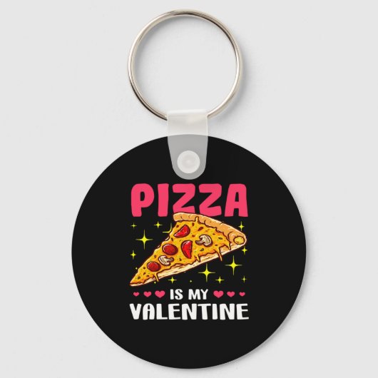 Zza Is My Valentine Valentines Day Sleutelhanger (Voorkant)