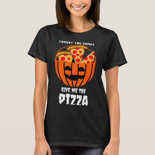 Zza Pompoen Jackolantern Kostuum Eenvoudig Hallowe T-shirt (Voorkant)