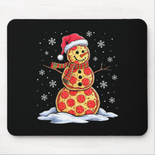 Zza Sneeuwman - Kerstman Hoed - Kerstmis Zza Feest Muismat