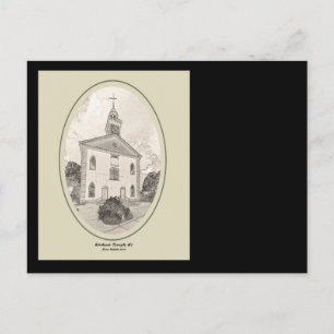 ZZAZ435 Kirtland Temple #2 Briefkaart