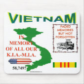 Zzazv-VIETNAM MEMORIES Muismat (Voorkant)