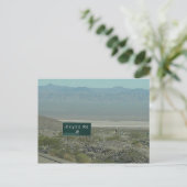 Zzyzx Rd. ~ BRIEFKAART (Staand voorkant)