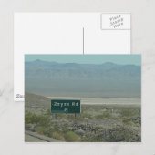 Zzyzx Rd. ~ BRIEFKAART (Voorkant / Achterkant)