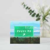ZZYZX RD BRIEFKAART (Staand voorkant)