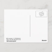 Zzyzx Rd.Exit Briefkaart (Achterkant)