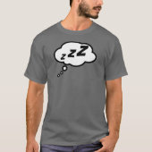 zZZ... ballon Dark Grey T-Shirt (Voorkant)