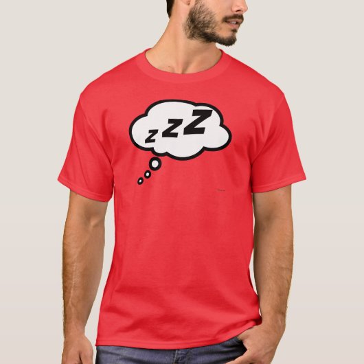 zZZ... ballonrood T-shirt (Voorkant)