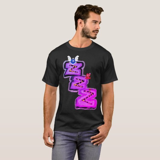 "ZZZ" (Miami X Mario edition) ~ T-shirt (Voorkant volledig)