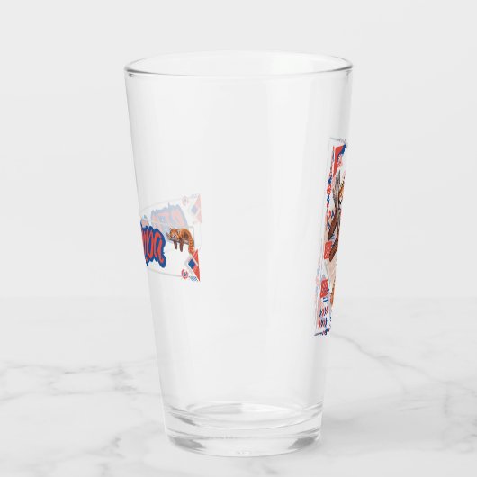 "Zzz" RED PANDA Glas (Links)