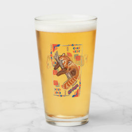 "Zzz" RED PANDA Glas