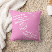 ZZZ roze Kussen (Deken)