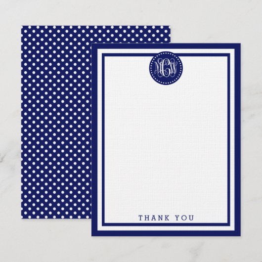 Zzz v bedankkaart (Voorkant / Achterkant)