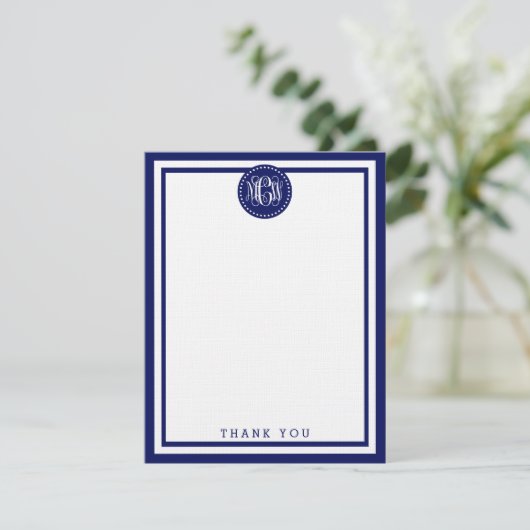 Zzz v bedankkaart (Staand voorkant)