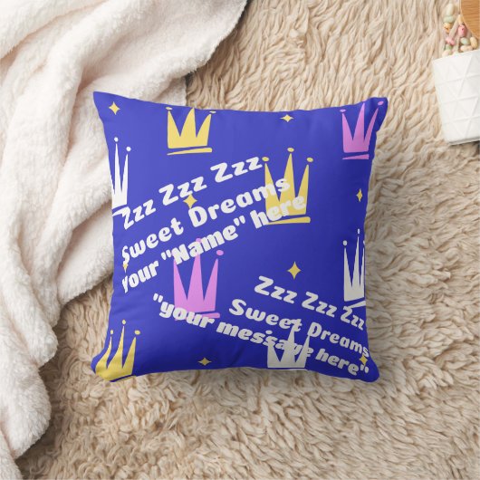 ZZZ zoete dromen Kussen (Deken)