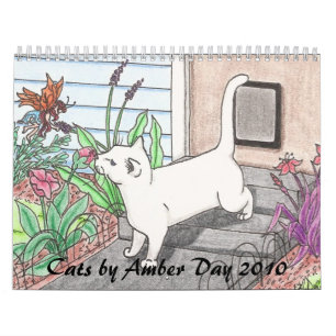 Zzzle 003, Katten op Amber Day 2010 Kalender