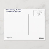 zzzScooters overal! Briefkaart (Achterkant)
