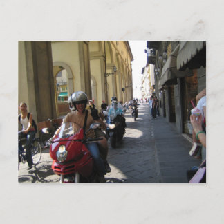 zzzScooters overal! Briefkaart